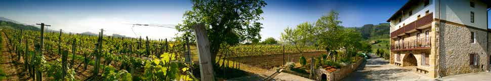 Entrance to the farmhouse