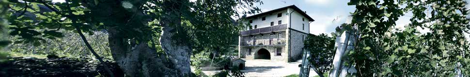 Traditional winery among vineyards